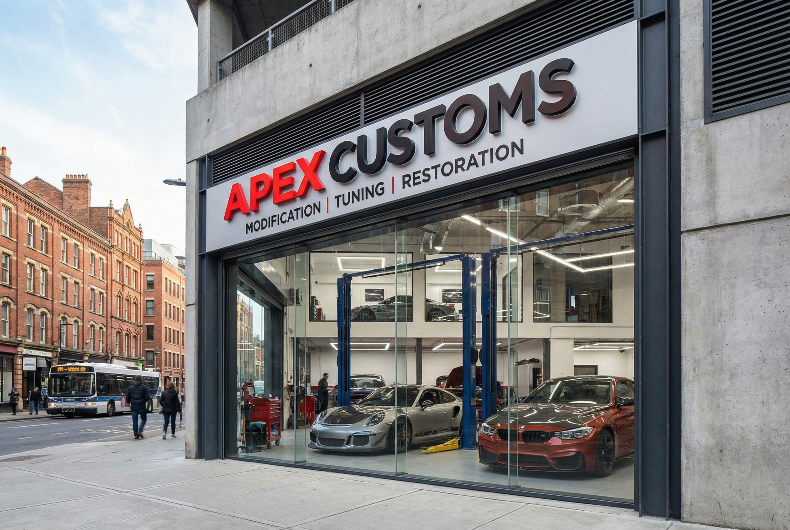 91修车改装门店